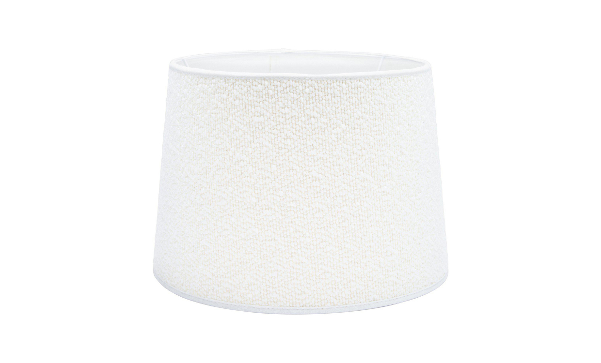 425-4710 Bild på SOFIA Bouclette Lampskärm 25 cm Vit från PR Home
