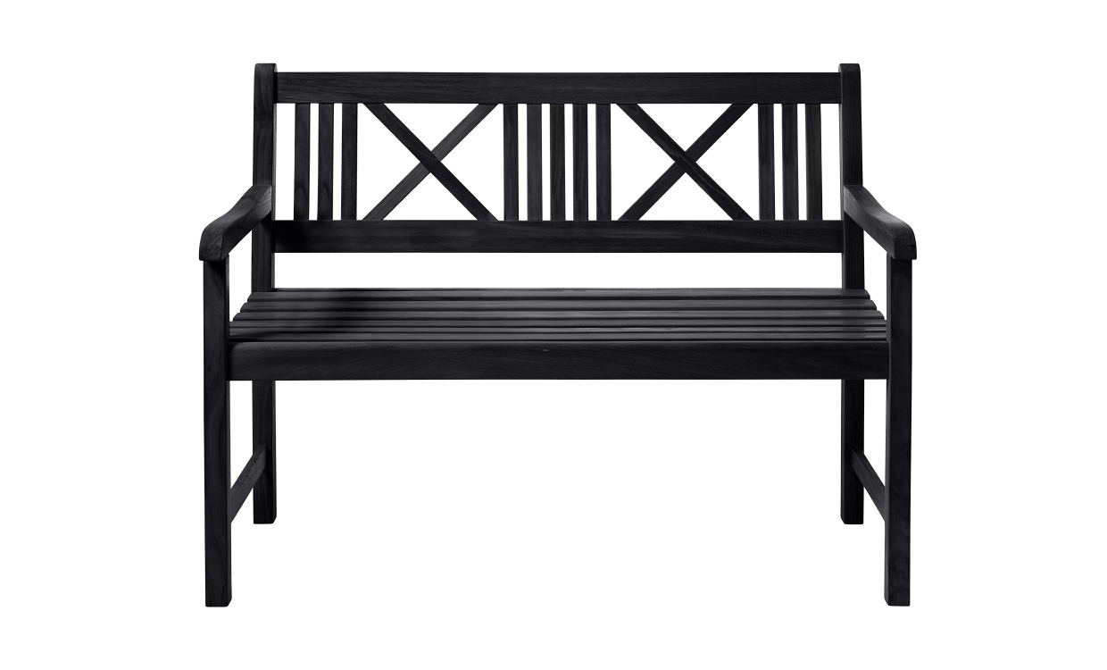 4503021 Bild på ROSENBORG 2-sits soffa Svart från Cinas