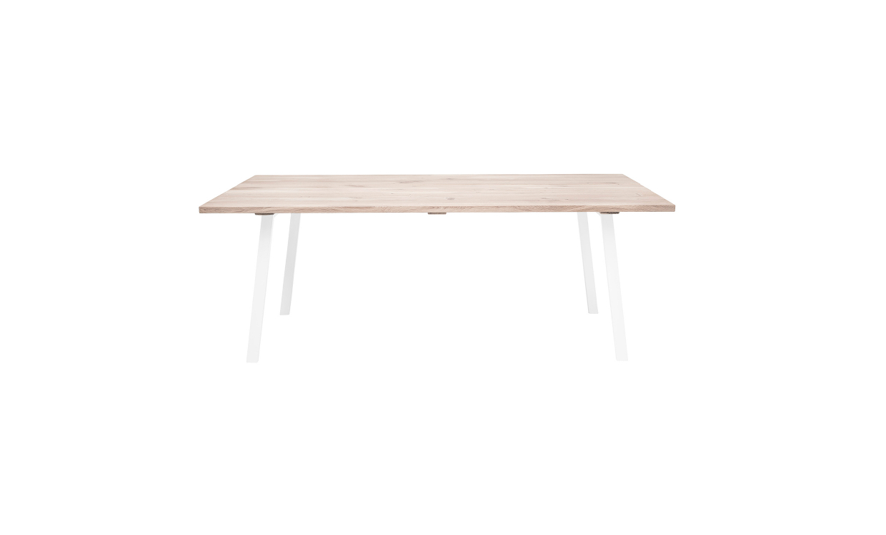 50232832 Bild på COZY Matbord Natur Vit från Bloomingville