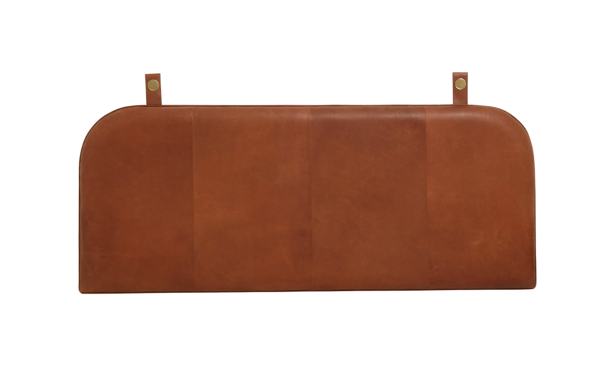 6869 Bild på ONEGA Sänggavel 180 Skinn från Nordal