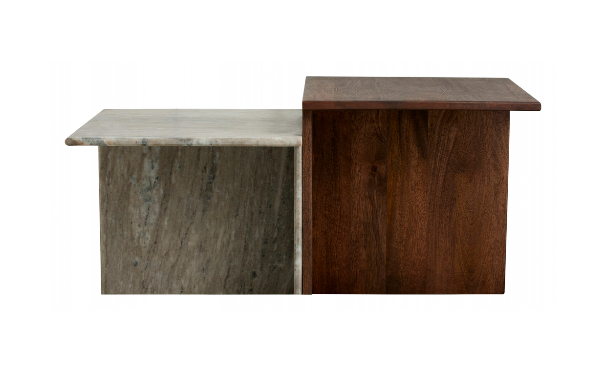 69112 Bild på ODRA Bord Mangoträ Marmor från Nordal