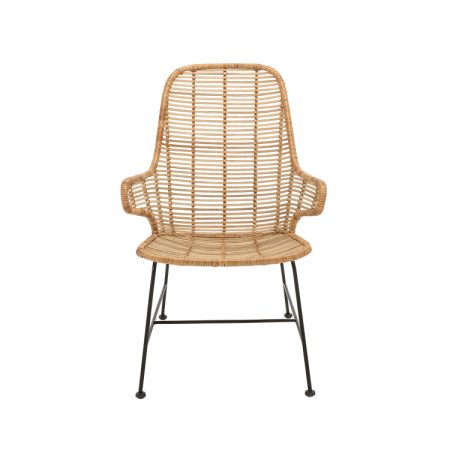 Bild på LAKE Loungestol Rotting Natur från Bloomingville