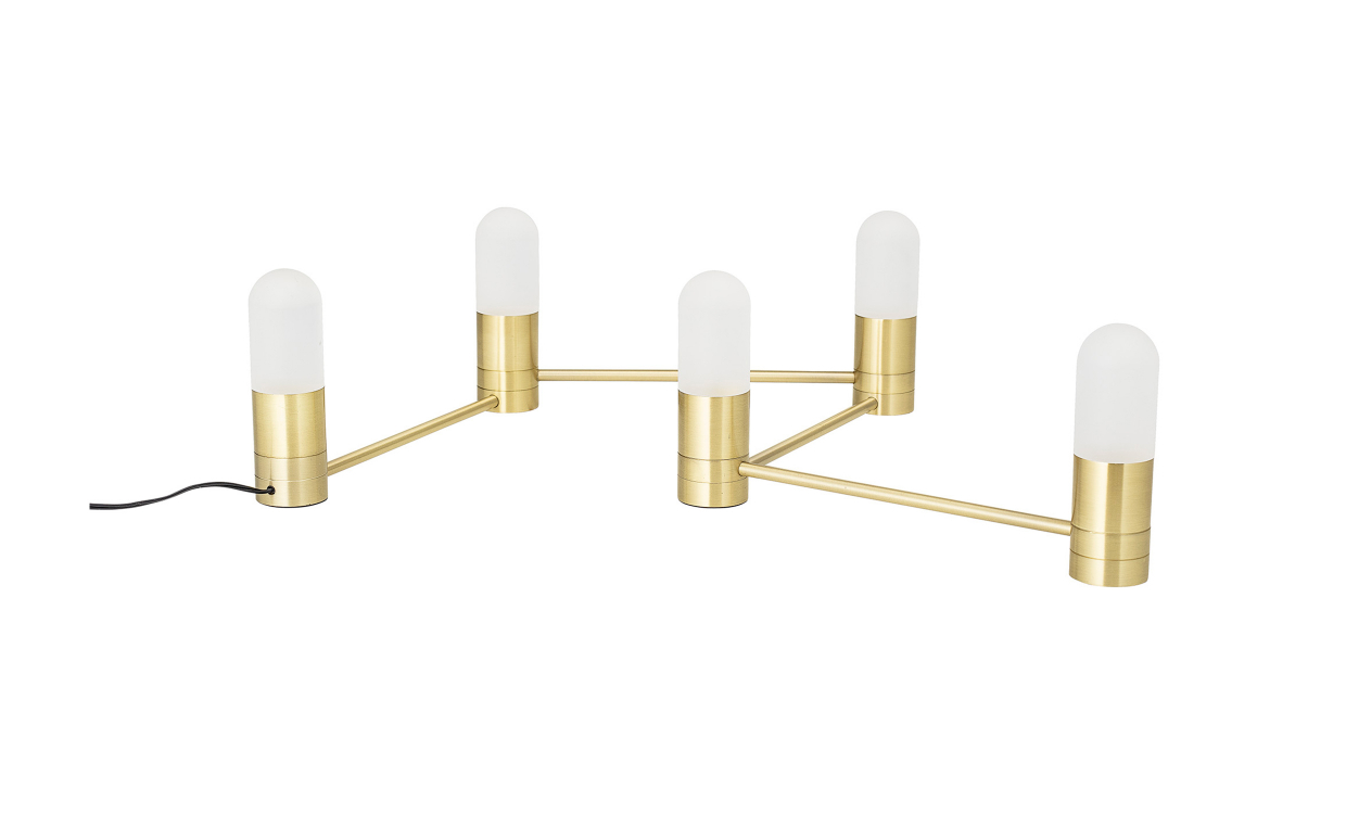 82044687 Bild på BENT Bordslampa Guld från Bloomingville
