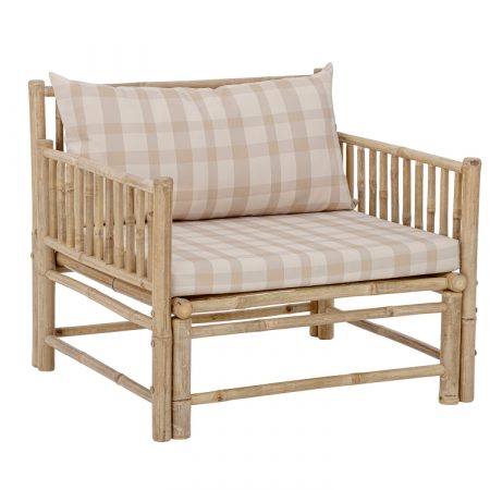 Bild på KORFU Loungestol Bambu Natur från Bloomingville