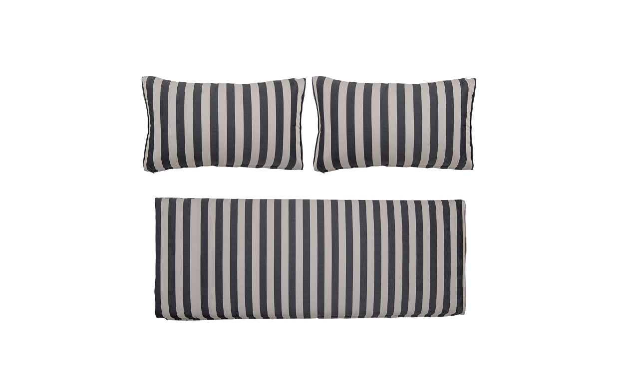 82052165 Bild på MUNDO Kuddfodral 3-del Svart från Bloomingville