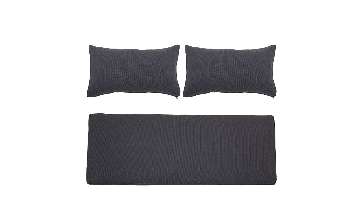 82055543 Bild på MUNDO Kuddfodral 3-del Grå från Bloomingville