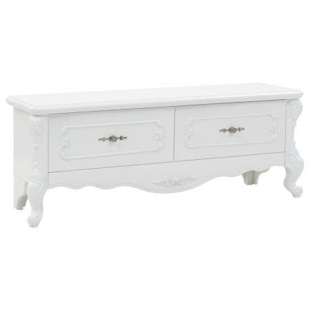 Bild på vidaXL Soffbord vit 115x35x45 cm