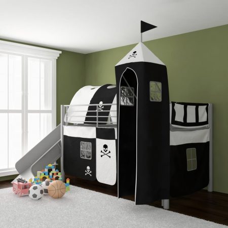 Bild på vidaXL Loftsäng med Rutchkana