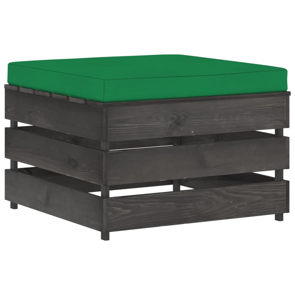 8720286346525_a_en_hd_1 Bild på vidaXL Ottoman till modulsoffa med dyna impregnerat trä