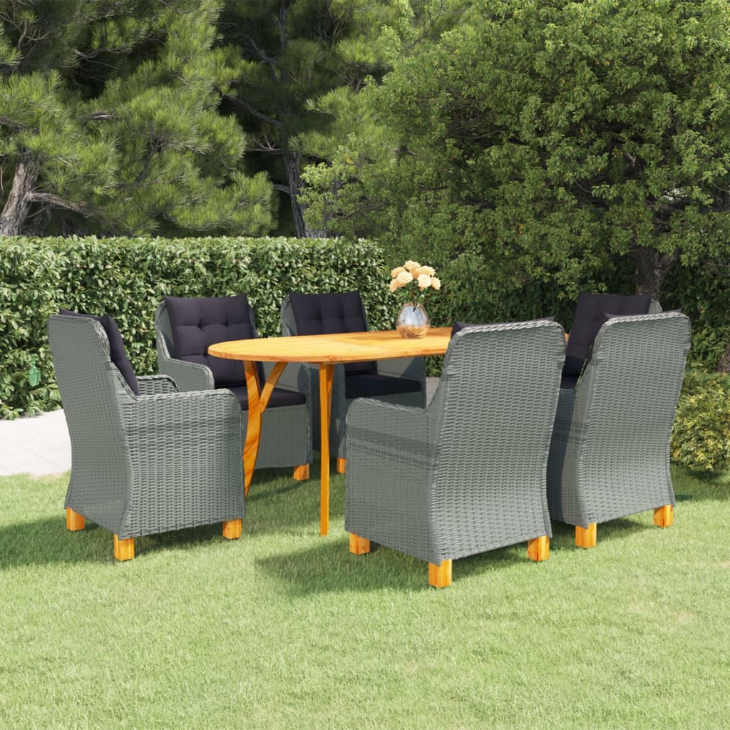 8720286412268_m_en_hd_1 Bild på vidaXL Matgrupp för trädgården 7 delar ljusgrå