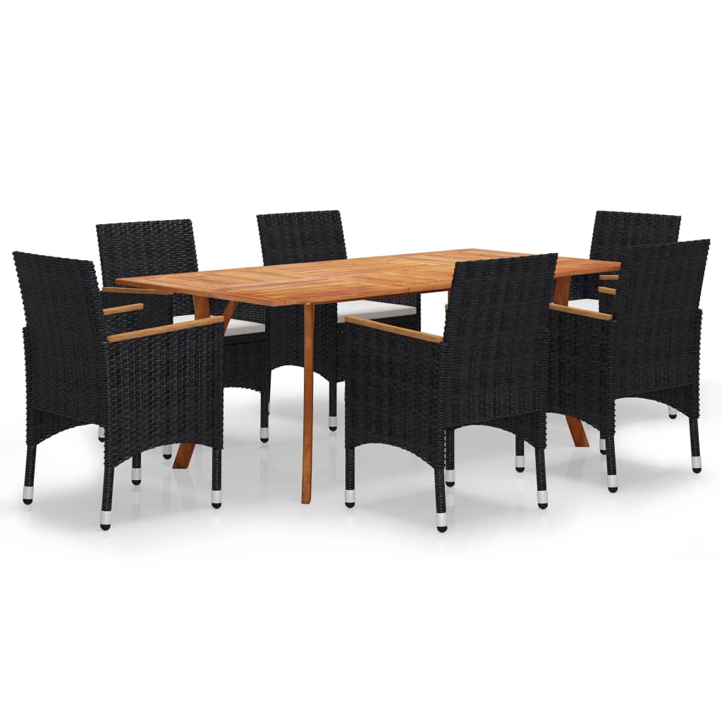 8720286412961_a_en_hd_1 Bild på vidaXL Matgrupp för trädgården 7 delar svart