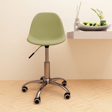 Bild på vidaXL Snurrbar kontorsstol grön tyg