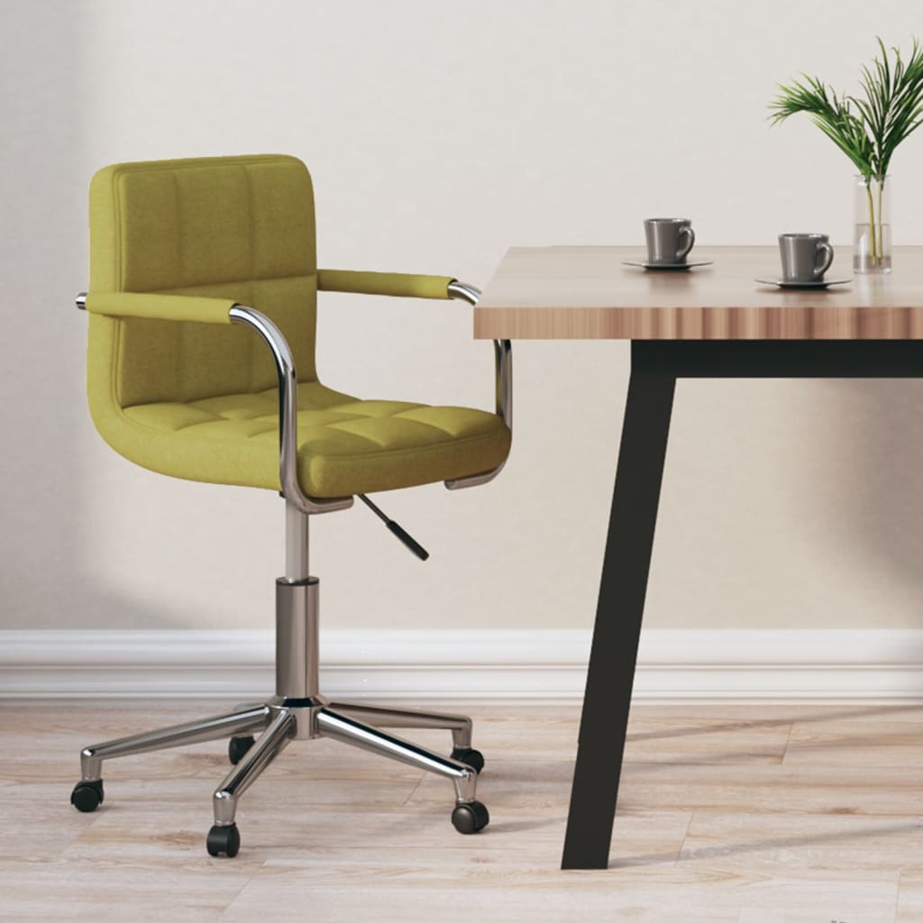 8720286531761_m_en_hd_1 Bild på vidaXL Snurrbar kontorsstol grön tyg