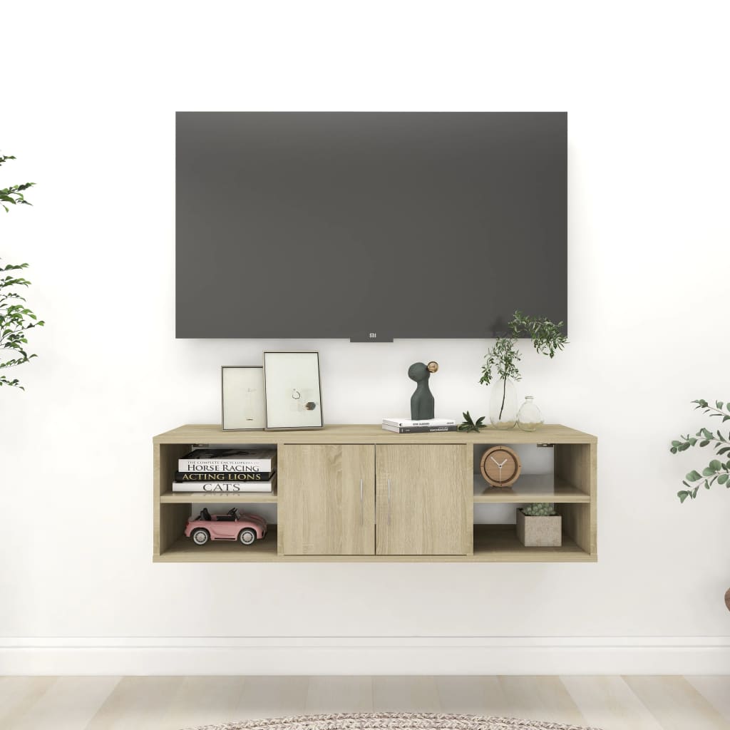 8720286541814_m_en_hd_1 Bild på vidaXL Vägghylla sonoma-ek 102x30x29 cm spånskiva