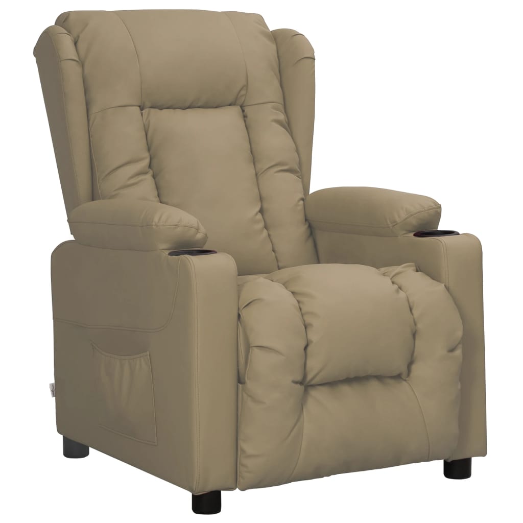 8720286680254_a_en_hd_1 Bild på vidaXL Reclinerfåtölj cappuccino konstläder