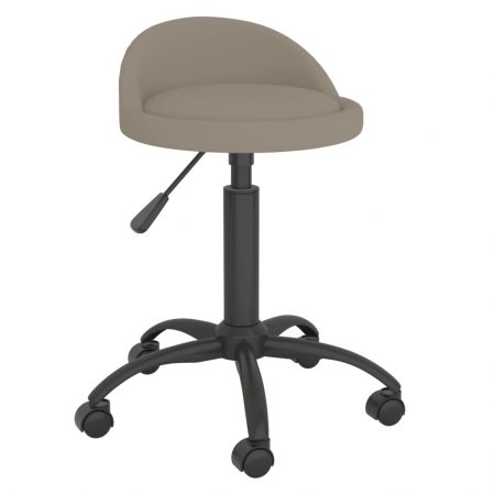 Bild på vidaXL Snurrbar kontorsstol ljusgrå sammet