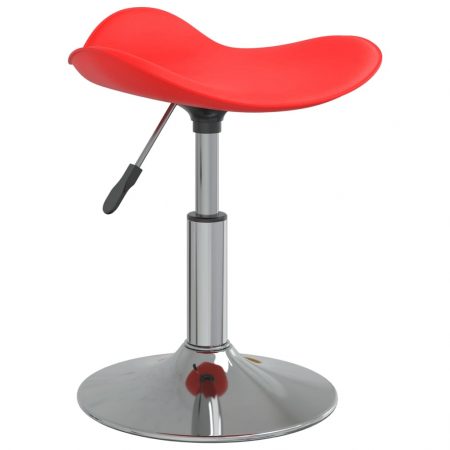 Bild på vidaXL Massagestol röd kromad stål och konstläder