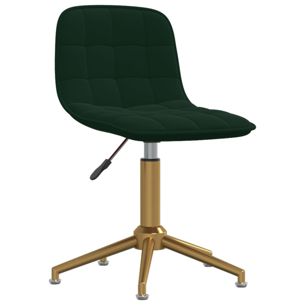 8720286756294_a_en_hd_1 Bild på vidaXL Snurrbar kontorsstol mörkgrön sammet