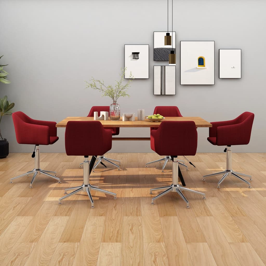 8720286789582_m_en_hd_1 Bild på vidaXL Snurrbara matstolar 6 st vinröd tyg