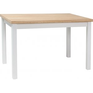 Adam matbord 100 cm - Ek/vit - Övriga matbord