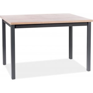 Adam matbord 120 cm - Wotan ek/svart - Övriga matbord