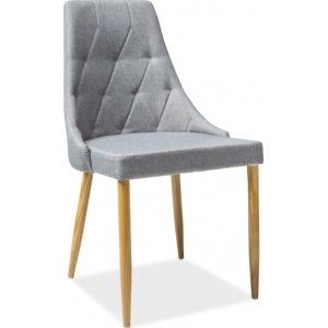 4 st Adyson matstol - Grå - Klädda & stoppade stolar