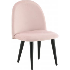 2 st Alice matstol XXS - Rosa sammet - Klädda & stoppade stolar