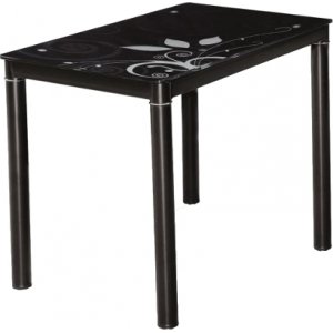 Anastasia matbord 100 cm - Svart - Övriga matbord