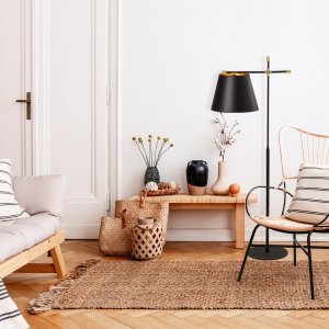 Assis golvlampa - Svart - Golvlampor -Lampor - Golvlampor