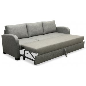 Asta Bäddsoffa framåt bäddad / Pocket - Grå Rocco 281 - 3-sits soffor