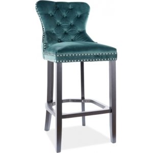 2 st August barstol - Grön sammet - Barstolar