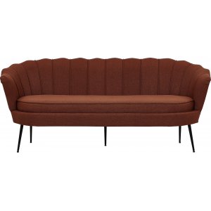 Ballini 3-sits soffa - Röd - 3-sits soffor