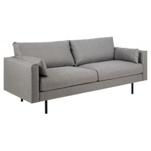 Balsjö 3-sits soffa i grå färg - 3-sits soffor