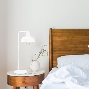 Bergen bordslampa - Vit - Bordslampor -Lampor - Bordslampor