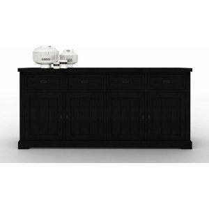 Brent sideboard - Svart Acacia - Skänkar & Sideboards -Skänkar & Sideboards - Hyllor & Förvaring
