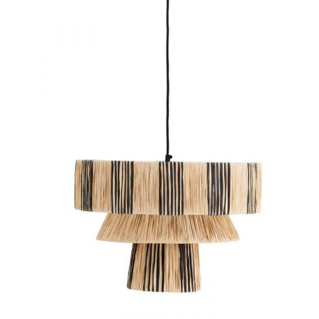 Bild på TAKLAMPA Bast Natur/Svart från Madam Stoltz