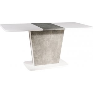Calipso matbord 110-145 cm - Vit/grå - Övriga matbord
