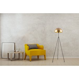 Can golvlampa - Guld/svart - Golvlampor -Lampor - Golvlampor