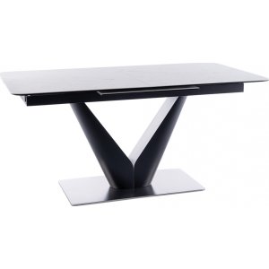 Canyon matbord 160-220 cm - Vit/svart - Övriga matbord
