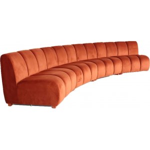 Carmine hörnsoffa - Orange - Hörnsoffor