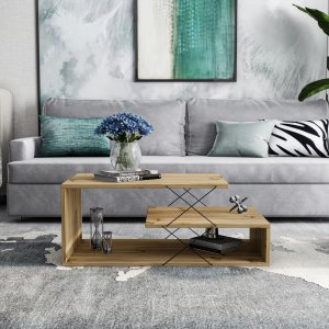 Cayenne soffbord 100 x 50 cm - Ek - Soffbord i trä