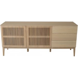 Darell sideboard - Askfanér/ek - Skänkar & Sideboards -Skänkar & Sideboards - Hyllor & Förvaring