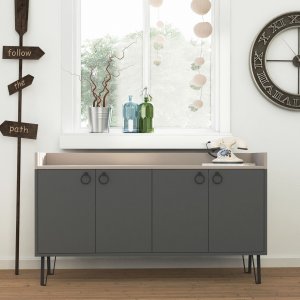 Dea skänk - Antracit - Skänkar & Sideboards -Skänkar & Sideboards - Hyllor & Förvaring