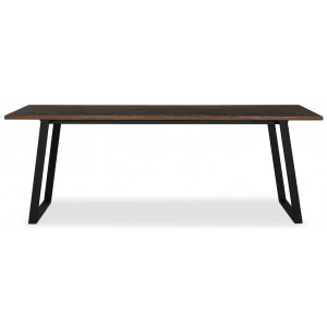 Edge matbord 240x90 - Brownstained fishbone - Restaurangbord