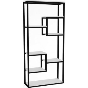 Emina bokhylla - Vit/svart - Bokhyllor -Hyllor - Bokhyllor