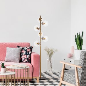 Fasett golvlampa klar - Vintage - Golvlampor -Lampor - Golvlampor