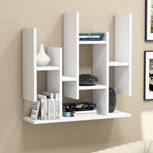 Flower vägghylla - Vit - Vägghyllor -Hyllor & Förvaring - Hyllor