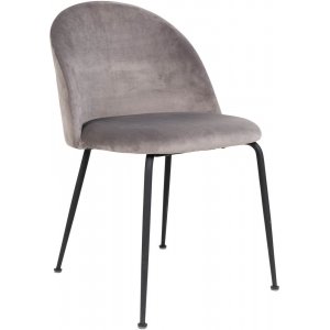 2 st Geneve Matstol - Grå/svart - Klädda & stoppade stolar