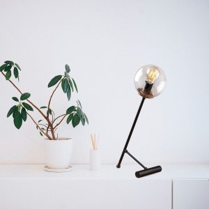 Golf bordslampa klar - Svart - Bordslampor -Lampor - Bordslampor