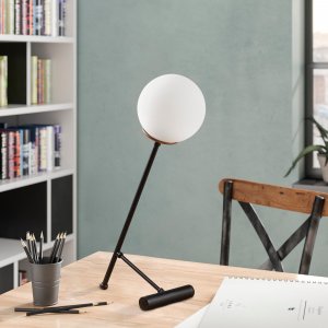 Golf bordslampa opal - Svart - Bordslampor -Lampor - Bordslampor